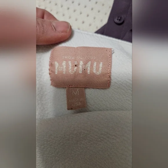 SHOW ME YOUR MUMU Dory Bodysuit in White. Size Medium - Picture 12 of 12